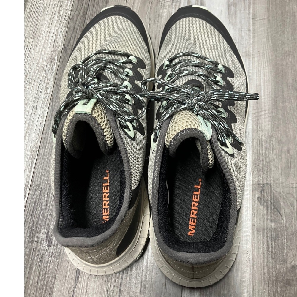 Merrell Bravada Womens Hiking Shoes Grey Black Mint J033324 Size 11 - Picture 6 of 7